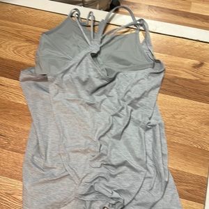 Athleta light grey tank
